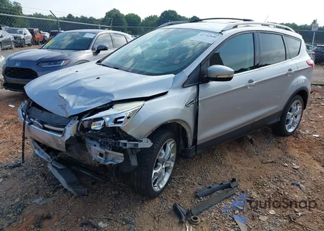 2013 Ford Escape Titanium from USA, damaged, VIN 1FMCU0J90DUB32815